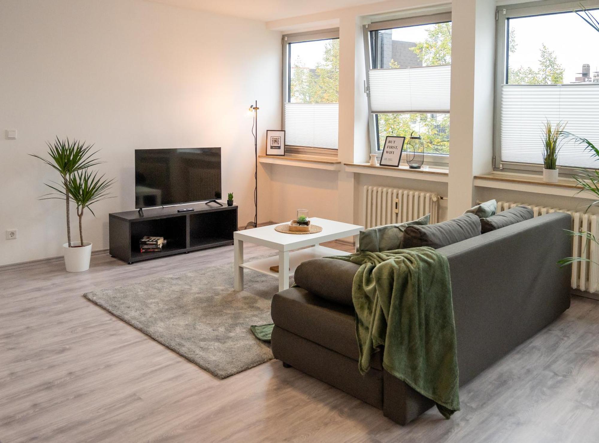Stilvolles Apartment Im Essener Stadtkern Exterior foto
